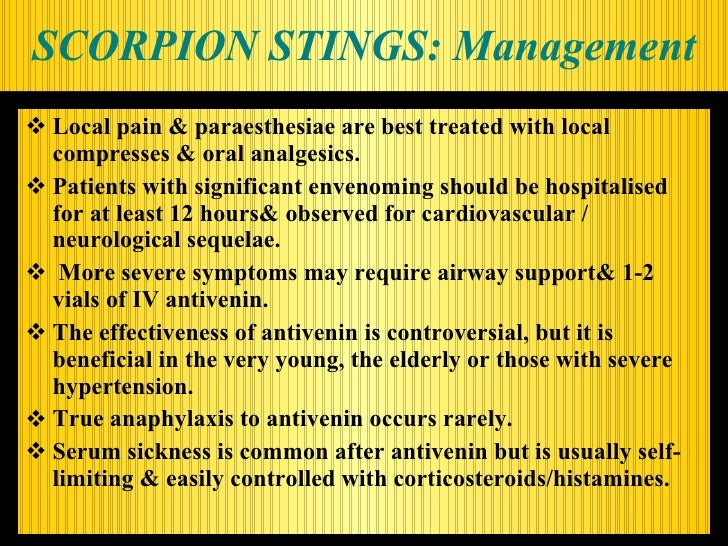 Poisoning Bites Stings Lec.