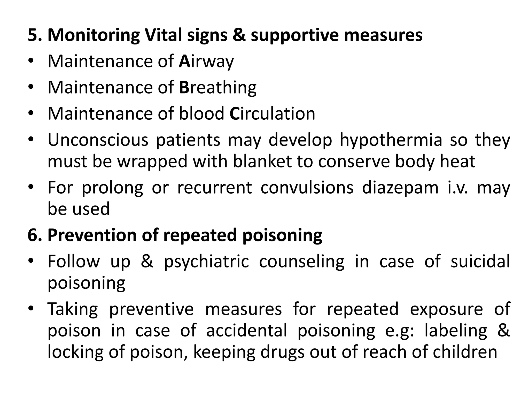 Poisoning & Drug overdose | PPTX