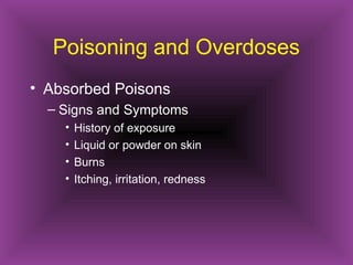 Poisoning TOxicology mediicne healthcare | PPT