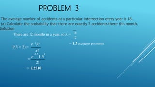 Poisson distribution presentation