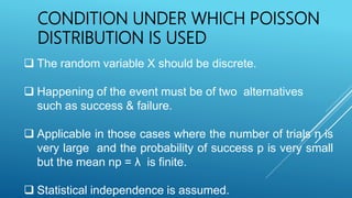 Poisson distribution presentation