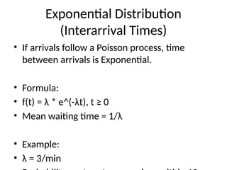 Poisson_Exponential_Introuction with applications | PPTX