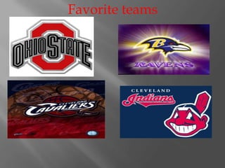 Favorite teams 