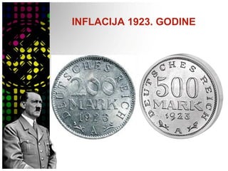 INFLACIJA 1923. GODINE
 