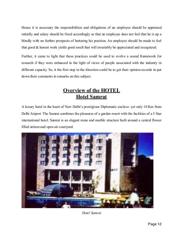 Dissertation on performance appraisal