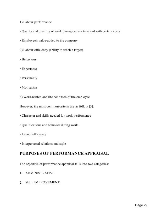 Employee performance thesis pdf image