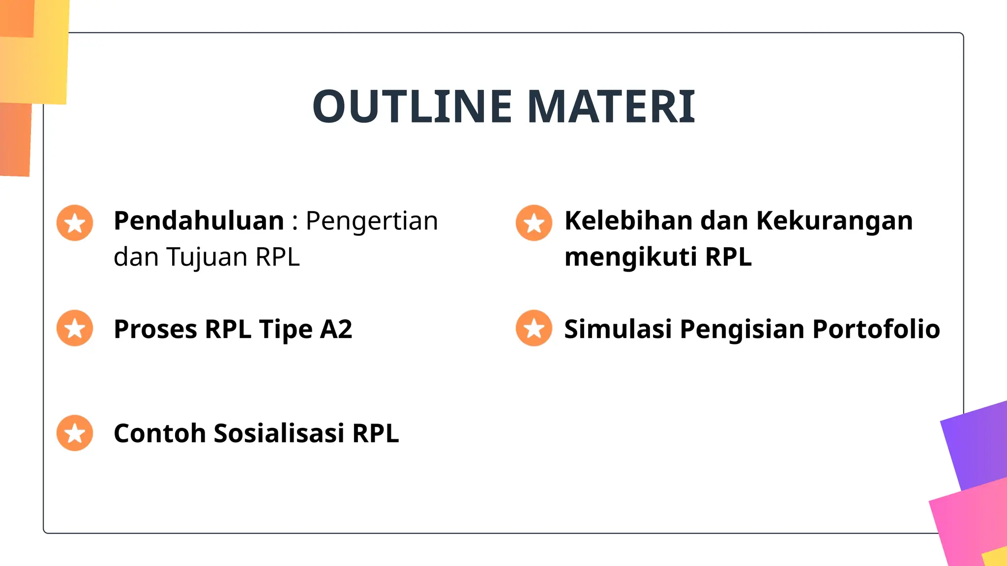 Materi RPL Dietisien Pojok Gizi 12345678 | PPTX