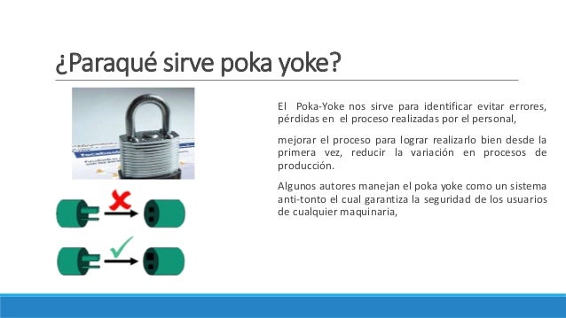 Poka yoke