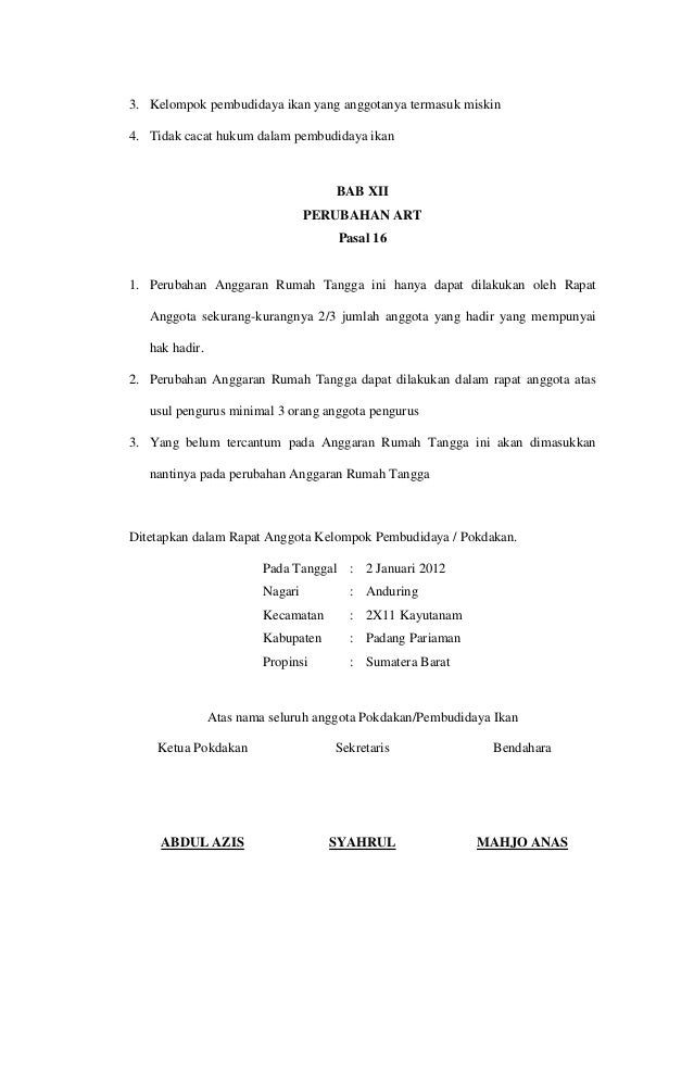 Cara Membentuk Kelompok Budidaya Ikan Margo Tani Cara Membentuk Kelompok Budidaya Ikan Margo Tani