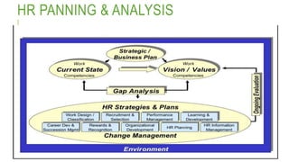 HR PANNING & ANALYSIS
 