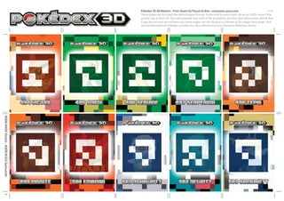 Reverse Engineering Pokédex 3D Pro AR Markers
