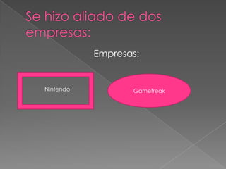 Empresas:


Nintendo          Gamefreak
 
