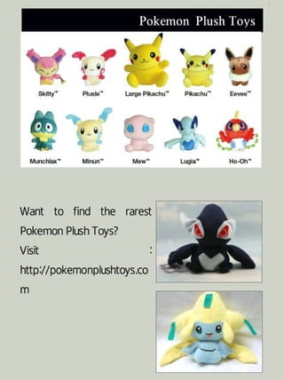 Where To Find Rare Pokemon Plush Toys