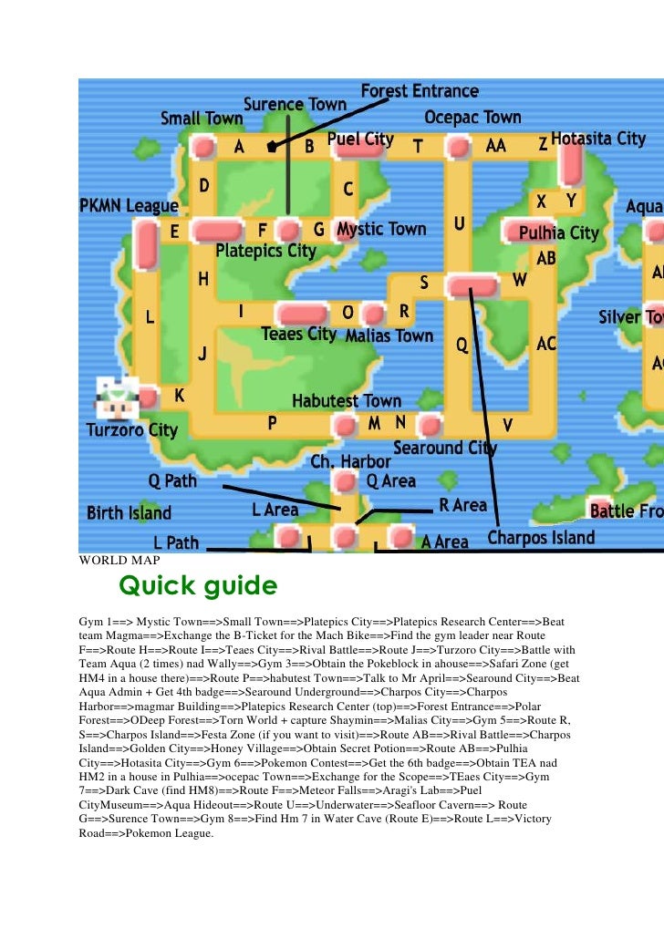 Pokemon flora sky guide (english)