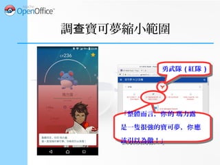 調 寶可夢縮小範圍查
「 的 防禦 也讓我牠
印象深刻。」
「 的 防禦 也讓我牠
印象深刻。」
 