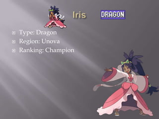 



Type: Dragon
Region: Unova
Ranking: Champion

 