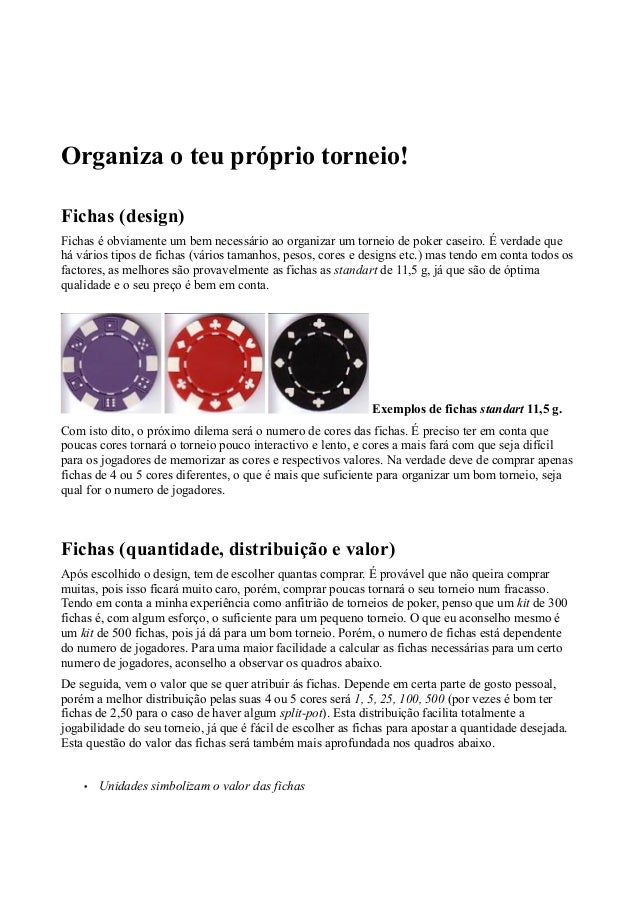 Regras Do Poker Em Portugues