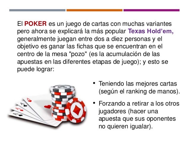 Poker como jugar texas holdem