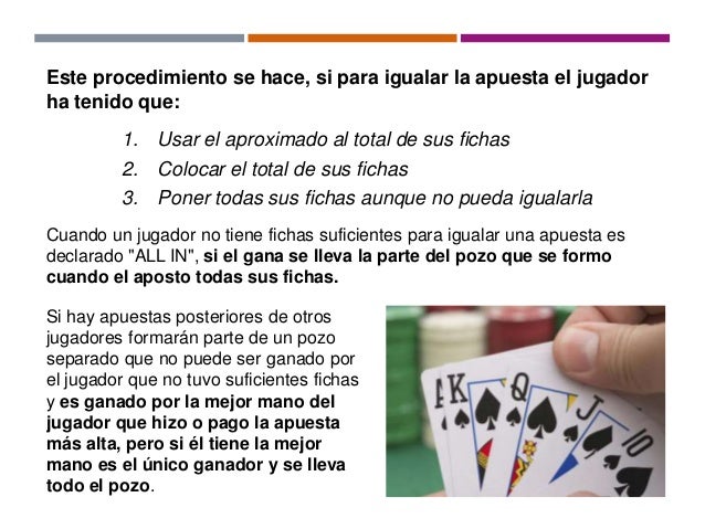 Como jugar poker con fichas