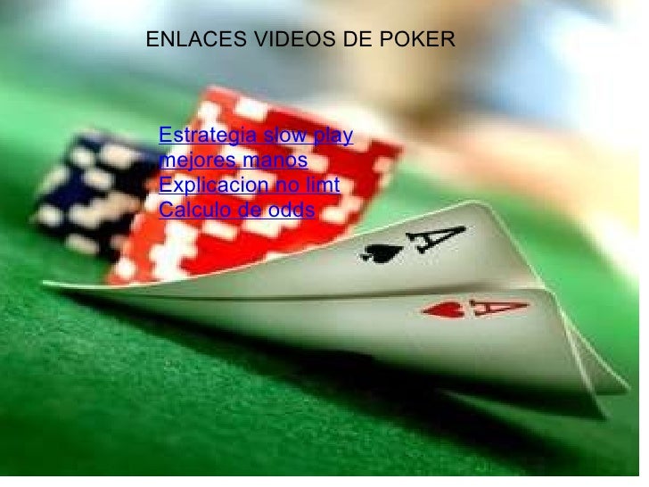 Mejores jugadas poker texas holdem