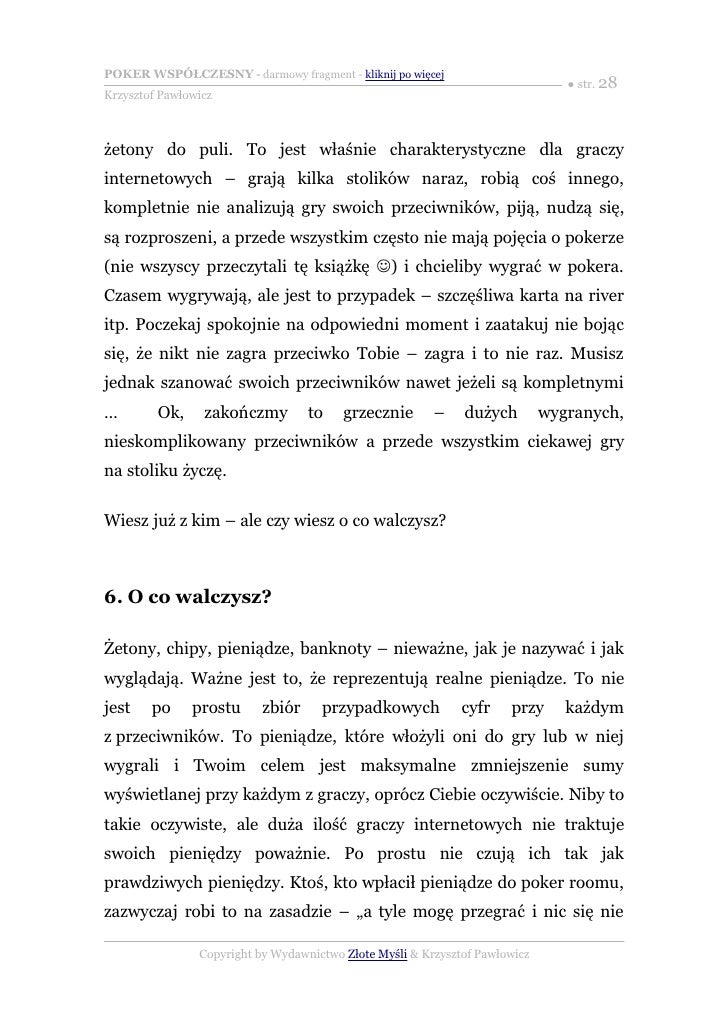 Poker mindset pdf pl