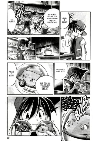 A História do Mangá Pokémon Adventures