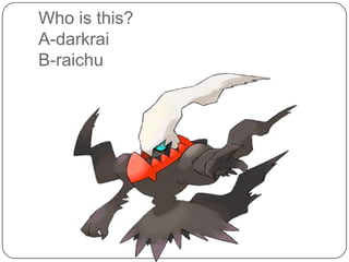 Legendary Pokémon Quiz