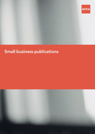 Small business publications
 