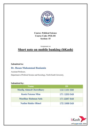 Hasan Bkash R bKash | PDF