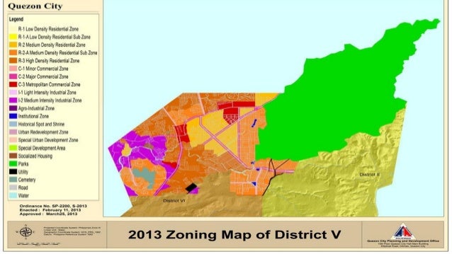 quezon city zoning map Zoning Ordinance In Quezon City quezon city zoning map