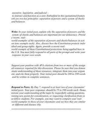 POL 201 Education Organization / snaptutorial.com
