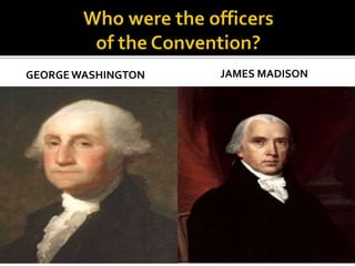 GEORGEWASHINGTON JAMES MADISON
 