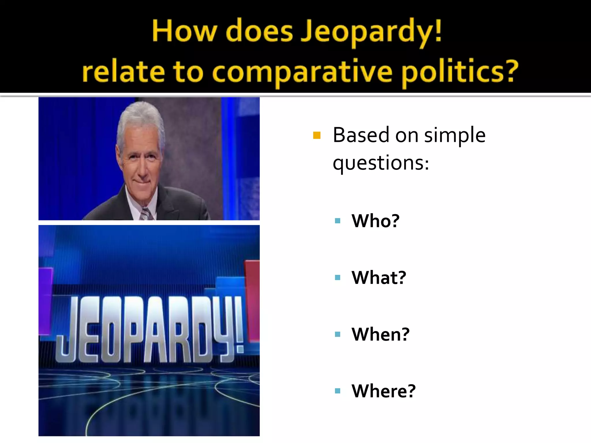  Based on simple
questions:
 Who?
 What?
 When?
 Where?
 