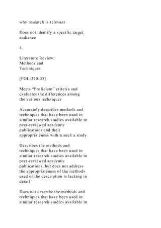 POL 370 Final Project Guidelines and Grading Guide O.docx