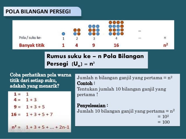 Pola Bilangan Pertemuan 2