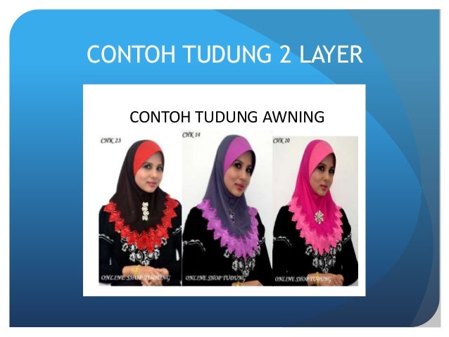 layer 2 jahit cara tudung awning dan jahitan tudung Pola layer 2 jahit cara tudung awning dan jahitan tudung Pola