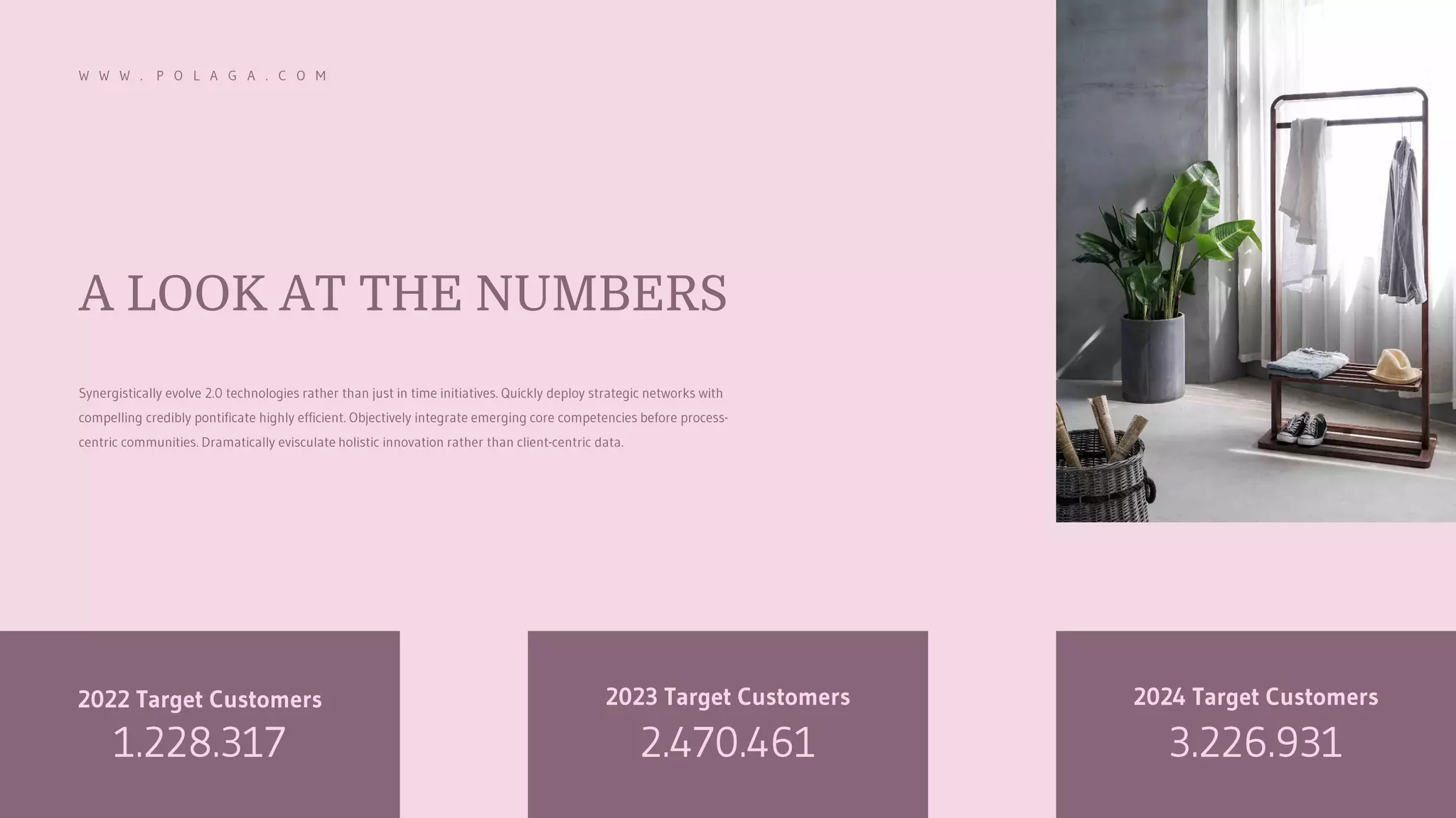 A LOOK AT THE NUMBERS
 