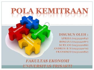 Pola kemitraan