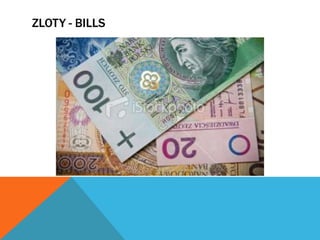 Zloty - bills