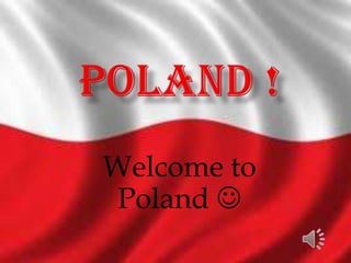 Poland ! WelcometoPoland  