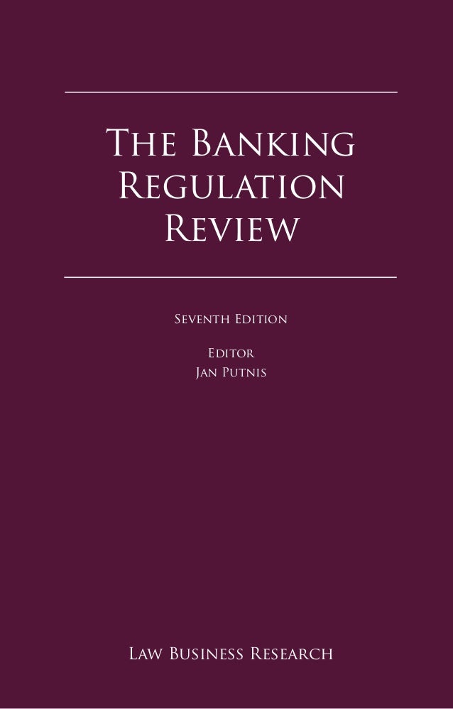 Literature review on banking regulation.