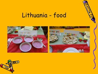 Lithuania - food