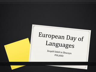 Poland european day of languages (1)
