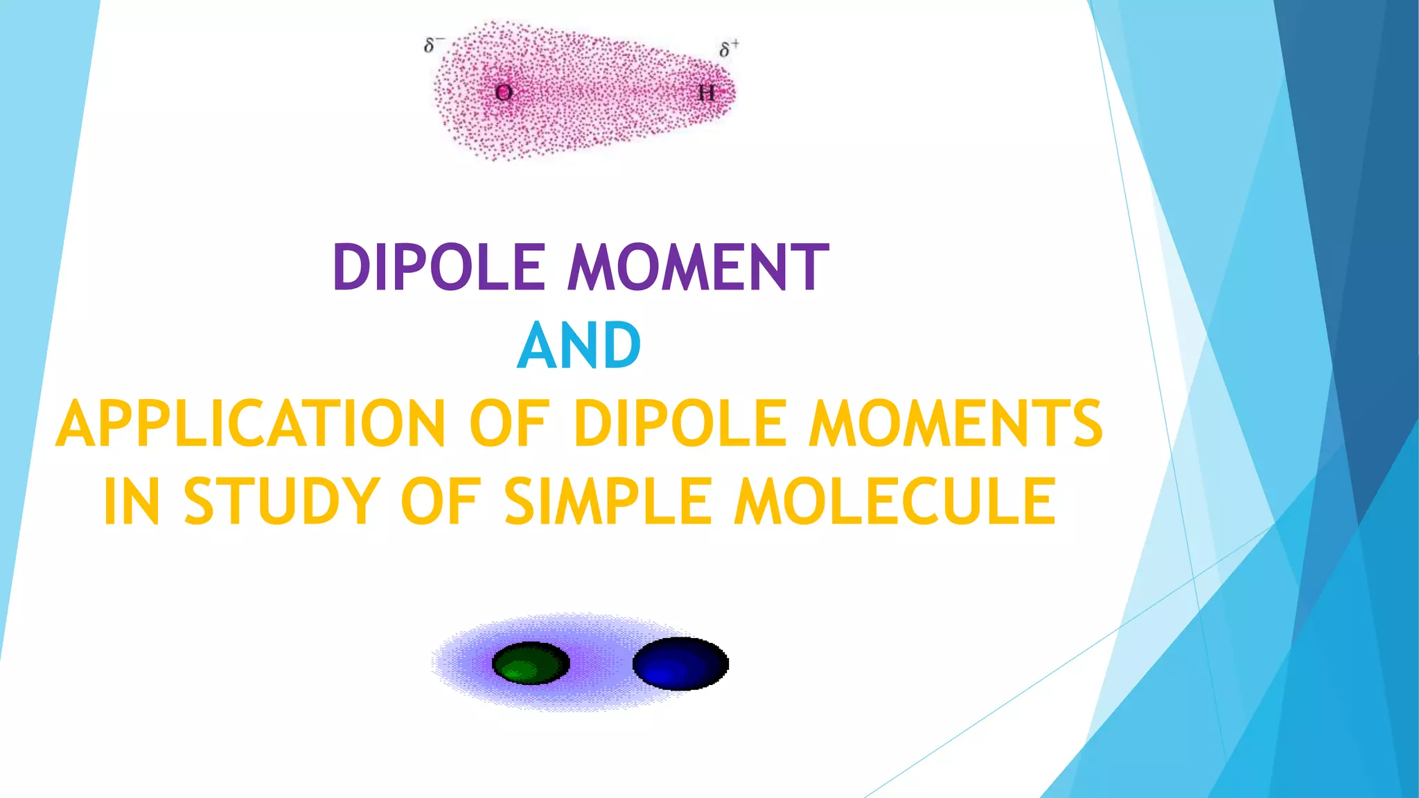 Polar and non polar compounds and dipole moment - PPT | PPTX