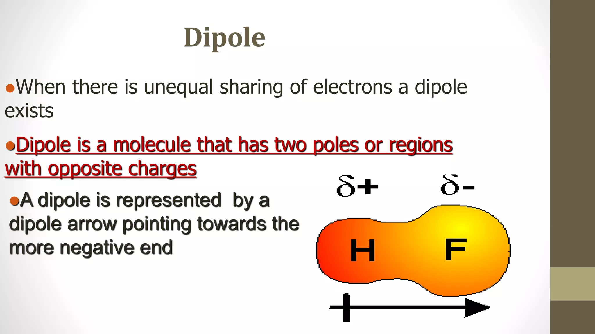 Polar and nonpolar bonds and polar molecules | PPTX