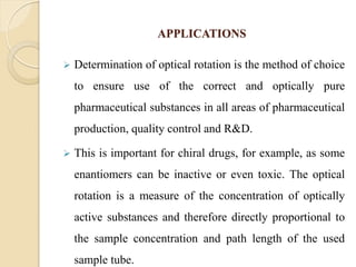 Polarimeter: An introduction and Demonstration (Anton Parr,s instrument ...