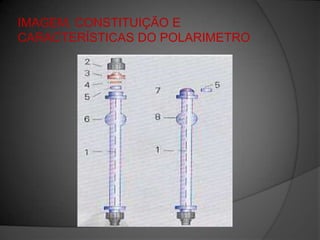 IMAGEM, CONSTITUIÇÃO E CARACTERÍSTICAS DO POLARIMETRO