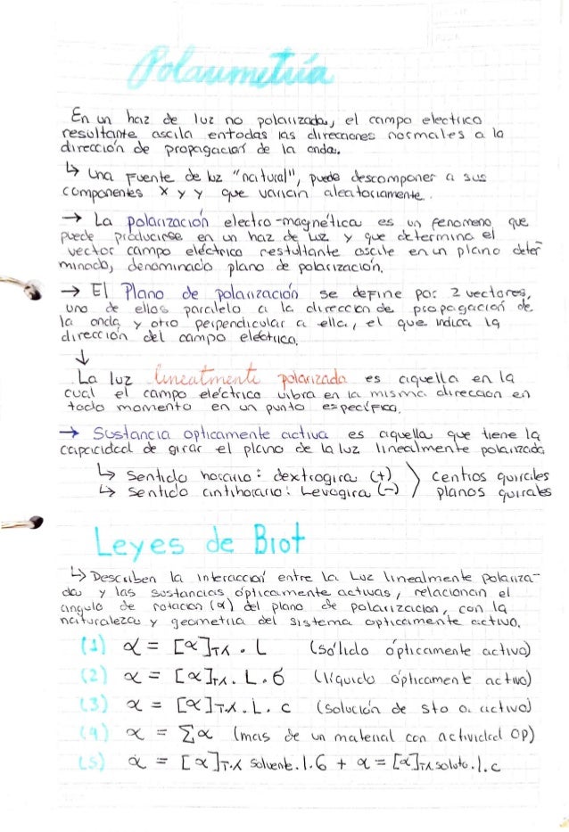 Polarimetria Refractometria