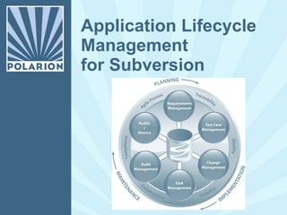 Application Lifecycle Management for Subversion 