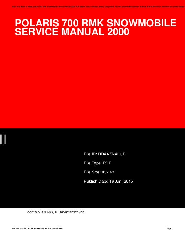 Polaris 700-rmk-snowmobile-service-manual-2000